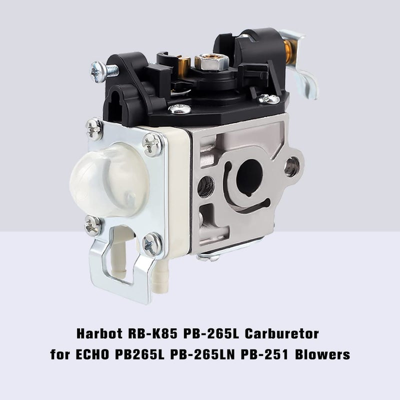 Harbot كربوراتور هاربوت PB-251 PB-265L ل ECHO PB251 PB 251 PB265L PB-265LN PB 265L PB265LN منفاخ RB-K85 A021001350 A021001351 A021001352 - Image 2